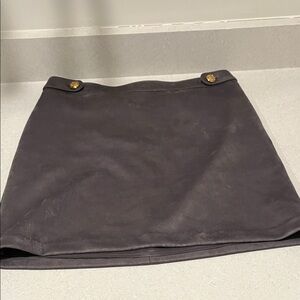 White House Black Market Dark Gray Skirt